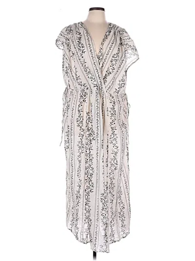 Pre-owned H&m Casual Dress In Ivory
