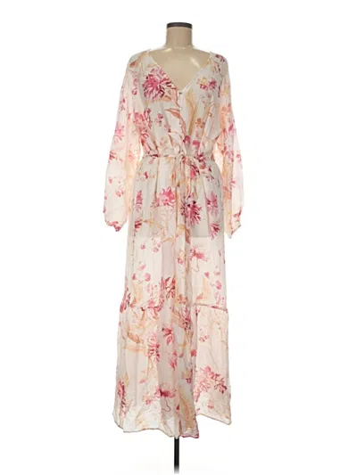 Pre-owned H&m Casual Dress In Ivory