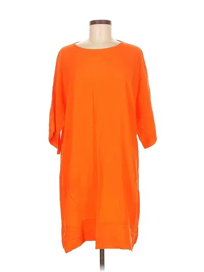 Pre-owned H&m Casual Dress In Orange
