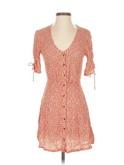 Pre-owned H&m Casual Dress In Orange