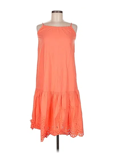 Pre-owned H&m Casual Dress In Orange