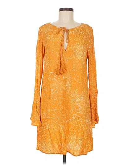 Pre-owned H&m Casual Dress In Orange