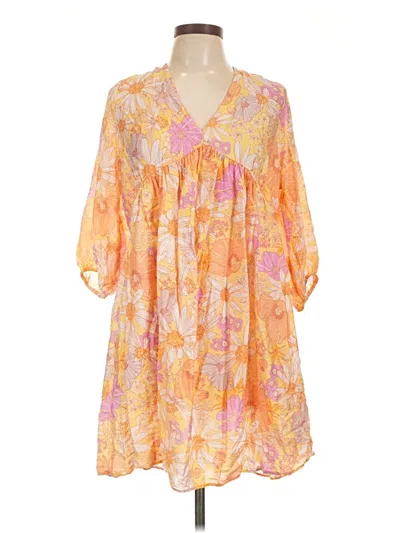 Pre-owned H&m Casual Dress In Orange