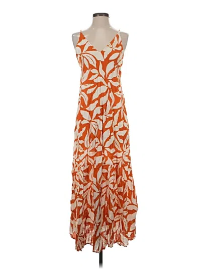 Pre-owned H&m Casual Dress In Orange