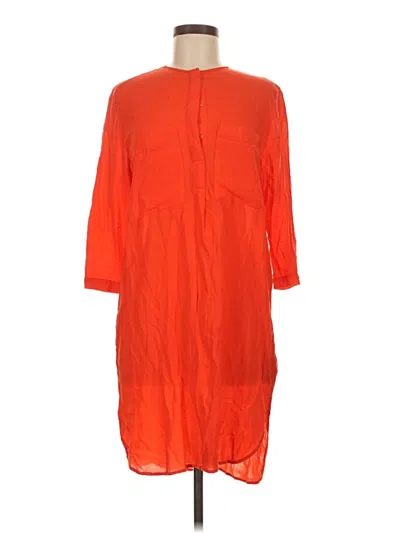 Pre-owned H&m Casual Dress In Orange