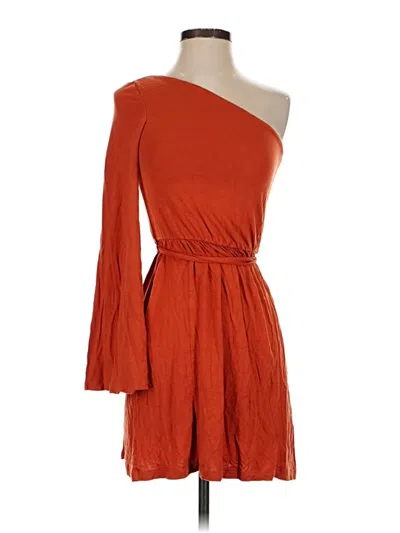 Pre-owned H&m Casual Dress In Orange