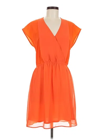 H&m Casual Dress In Orange