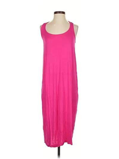 Pre-owned H&m Casual Dress In Pink