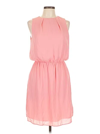 Pre-owned H&m Casual Dress In Pink