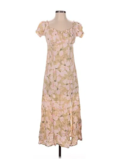 Pre-owned H&m Casual Dress In Pink