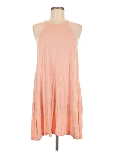 Pre-owned H&m Casual Dress In Pink