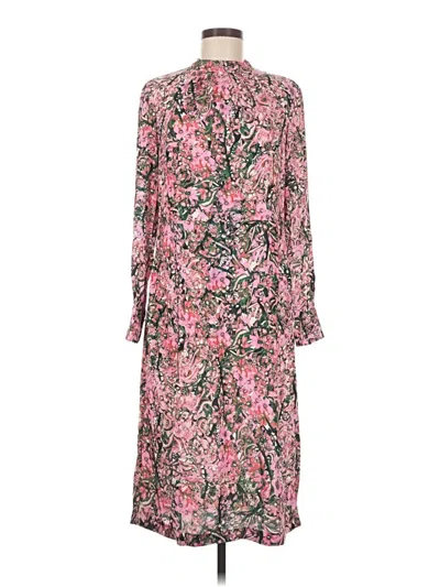 Pre-owned H&m Casual Dress In Pink