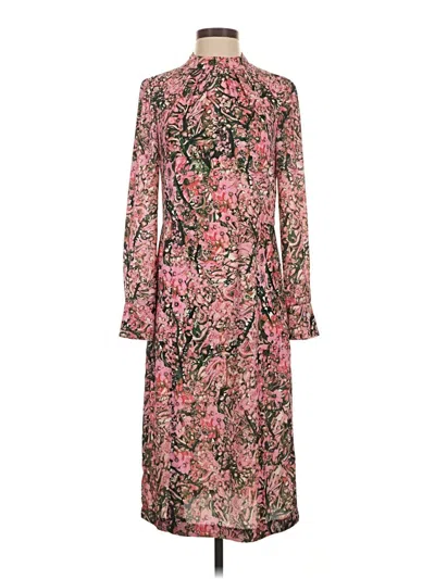 Pre-owned H&m Casual Dress In Pink