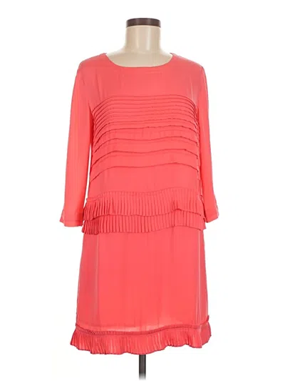 Pre-owned H&m Casual Dress In Pink