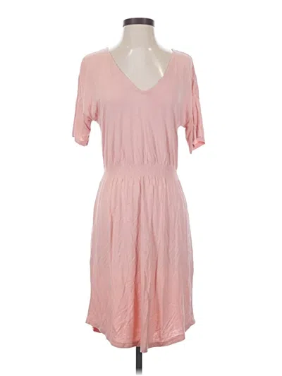 Pre-owned H&m Casual Dress In Pink