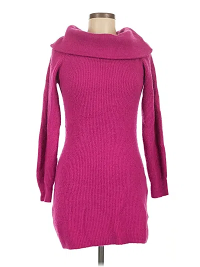 Pre-owned H&m Casual Dress In Pink