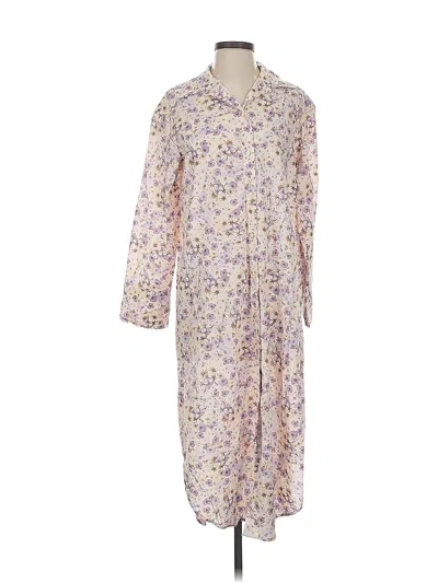 Pre-owned H&m Casual Dress In Purple