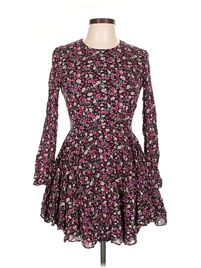 Pre-owned H&m Casual Dress In Purple