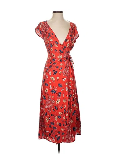 Pre-owned H&m Casual Dress In Red