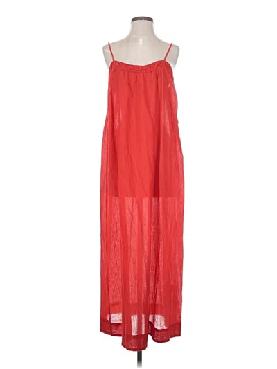 Pre-owned H&m Casual Dress In Red