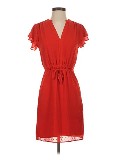 Pre-owned H&m Casual Dress In Red