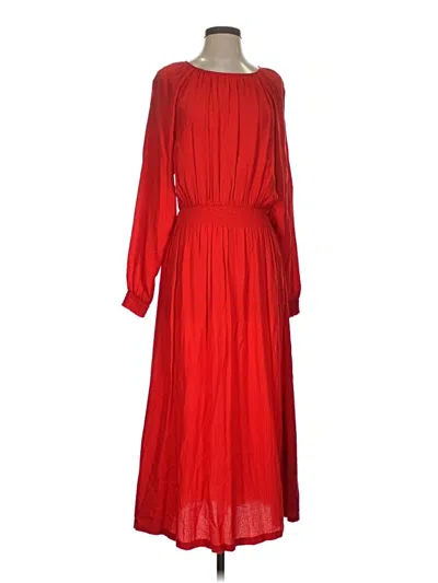 Pre-owned H&m Casual Dress In Red