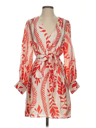 Pre-owned H&m Casual Dress In Red