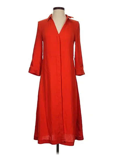 Pre-owned H&m Casual Dress In Red