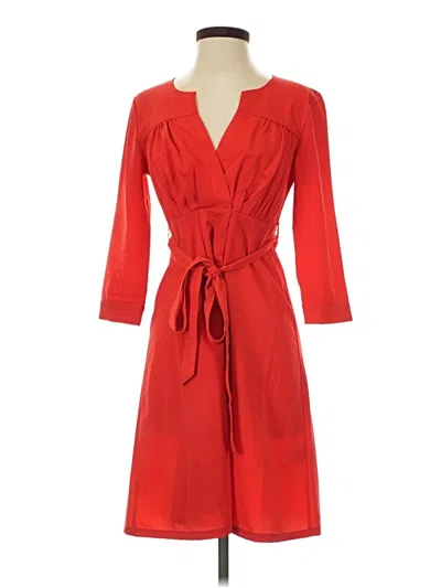 Pre-owned H&m Casual Dress In Red