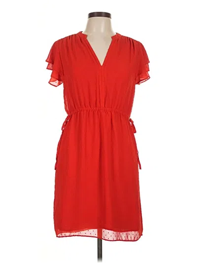 Pre-owned H&m Casual Dress In Red