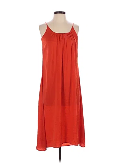 Pre-owned H&m Casual Dress In Red