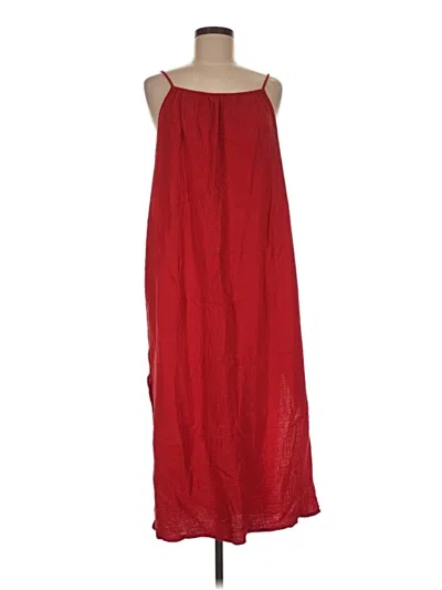 Pre-owned H&m Casual Dress In Red