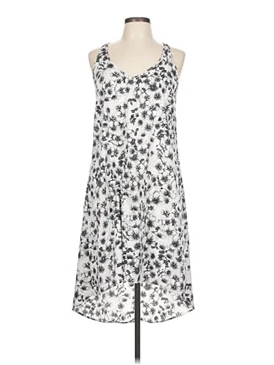 Pre-owned H&m Casual Dress In Silver