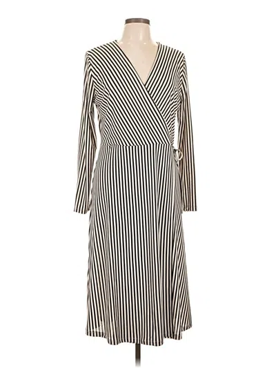 H&m Casual Dress In Silver