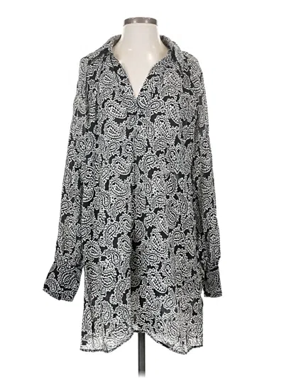 Pre-owned H&m Casual Dress In Silver
