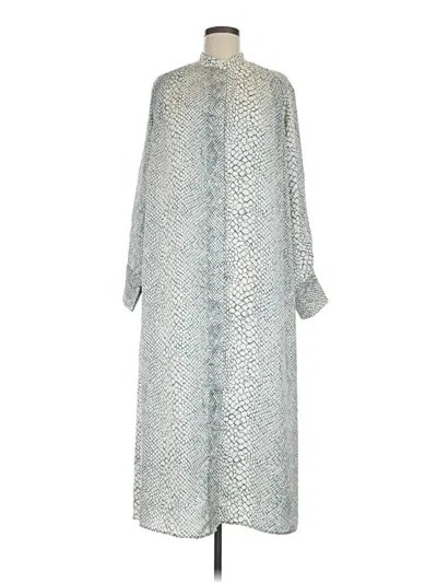 Pre-owned H&m Casual Dress In Silver