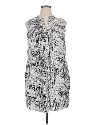 Pre-owned H&m Casual Dress In Silver