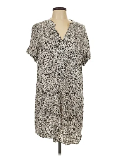 Pre-owned H&m Casual Dress In Tan