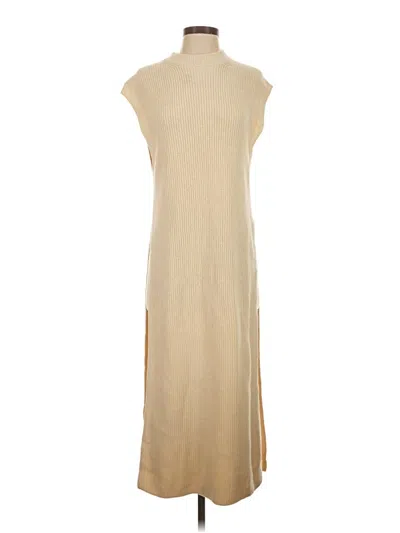 Pre-owned H&m Casual Dress In Tan