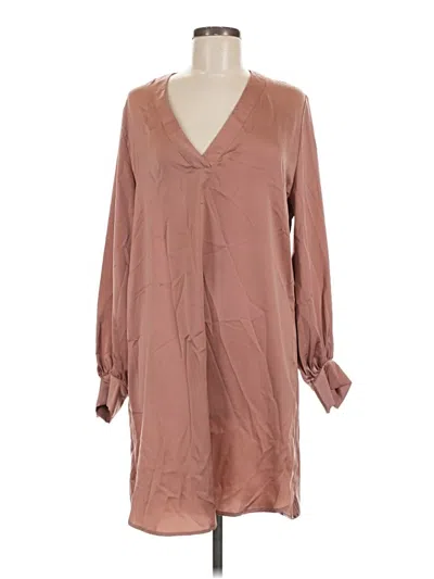 Pre-owned H&m Casual Dress In Tan