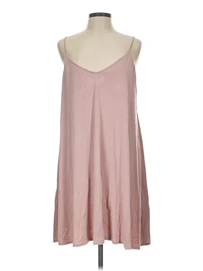 Pre-owned H&m Casual Dress In Tan