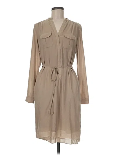 Pre-owned H&m Casual Dress In Tan
