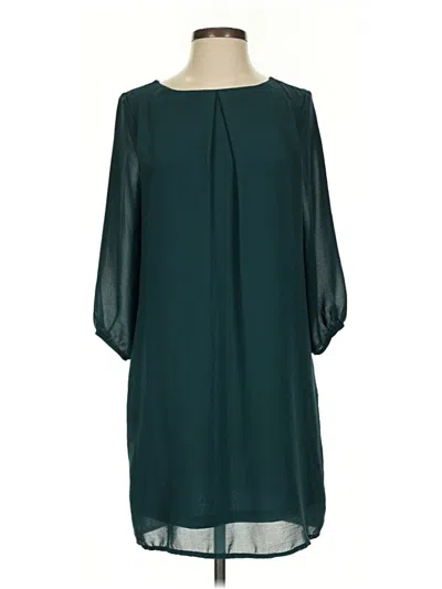 Pre-owned H&m Casual Dress In Teal