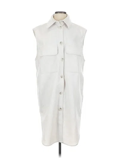 Pre-owned H&m Casual Dress In White
