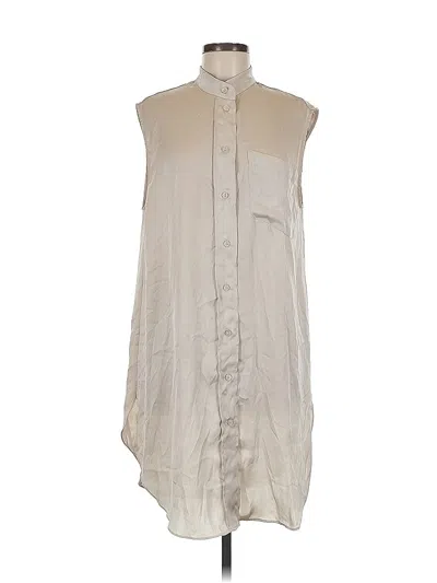 Pre-owned H&m Casual Dress In White