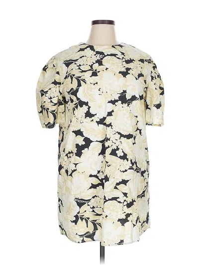 Pre-owned H&m Casual Dress In White