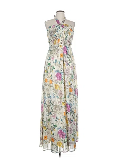 Pre-owned H&m Casual Dress In White