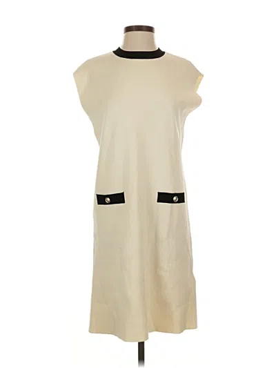 Pre-owned H&m Casual Dress In White