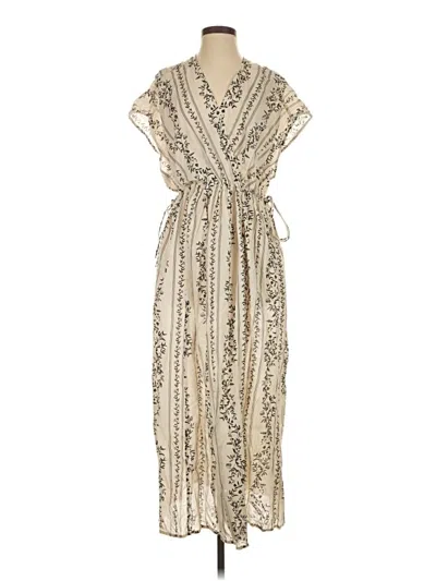 Pre-owned H&m Casual Dress In White