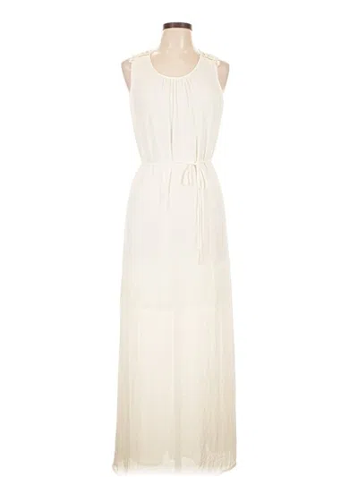 Pre-owned H&m Casual Dress In White